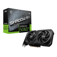 MSI GeForce RTX 5060 Ti 16G SHADOW 2X OC PLUS 16GB GDDR7 600W Graphics Card
